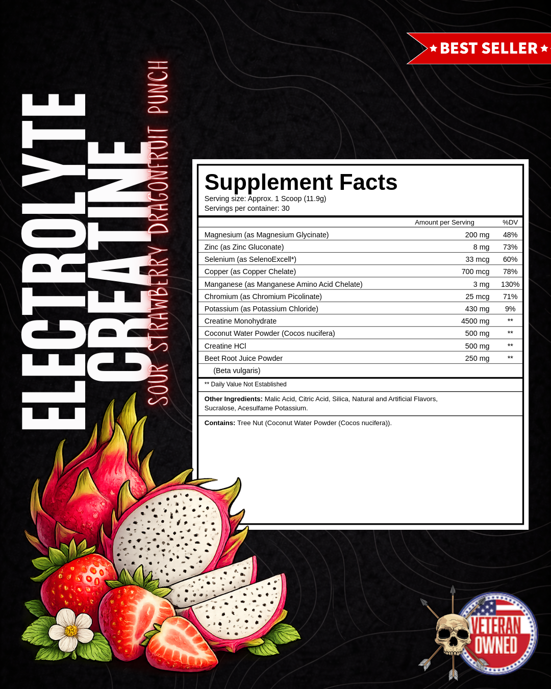 CREATINE & ELECTROLYTES