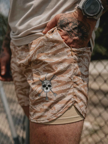 MEN'S | HYBRID SHORT : DESERT TIGER