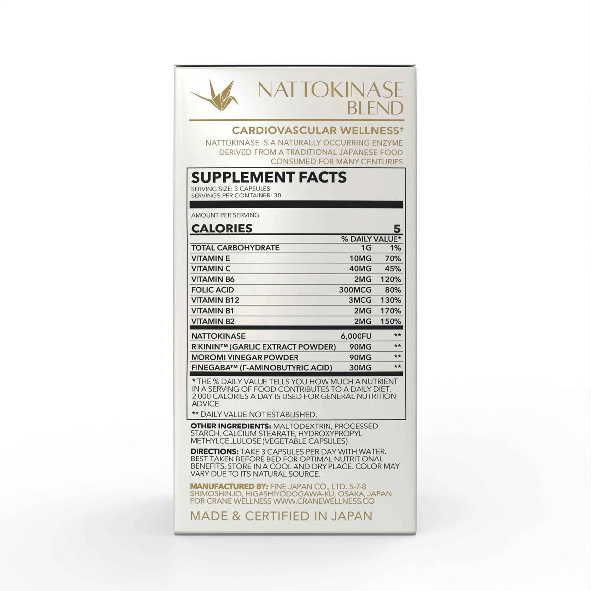 Nattokinase Blend 6,000 FU