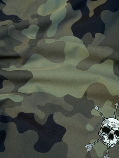 MEN'S | HYBRID SHORT : EVERGREEN CAMO